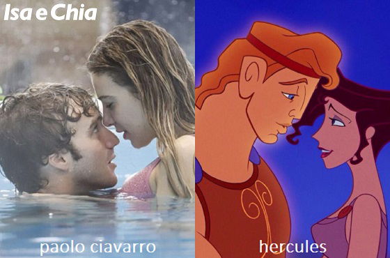 Somiglianza tra Paolo Ciavarro e Hercules