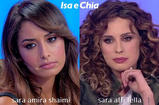 Somiglianza tra Sara Amira Shaimi e Sara Affi Fella