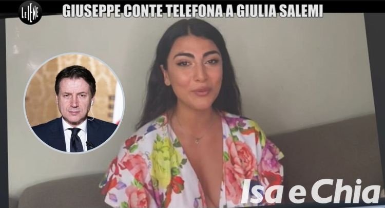 ‘Le Iene’, Giulia Salemi vittima della telefonata di un finto Giuseppe Conte che le chiede aiuto per l’emergenza Coronavirus (Video)