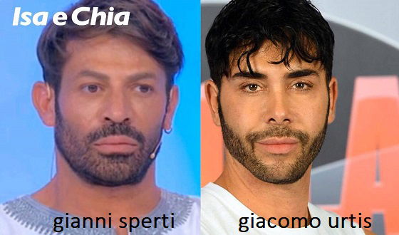 Somiglianza tra Gianni Sperti e Giacomo Urtis