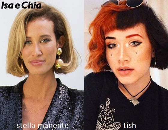 Somiglianza tra Stella Manente e Tish