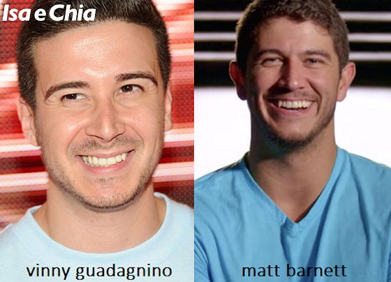 Somiglianza tra Vinny Guadagnino di 'Jersey Shore' e Matt Barnett di 'Love is Blind'