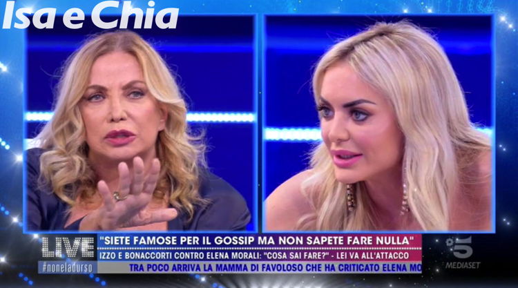 ‘Live – Non è la D’Urso’, nuovo acceso scontro tra Elena Morali e Simona Izzo. E la mamma di Luigi Favoloso fa un’inaspettata previsione sulla loro storia (Video) preview
