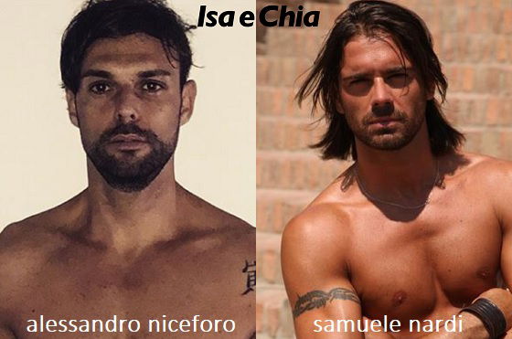 Somiglianza tra Alessandro Niceforo e Samuele Nardi