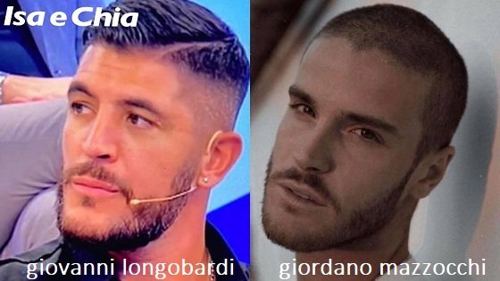 Somiglianza tra Giovanni Longobardi e Giordano Mazzocchi