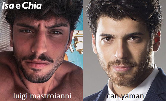 Somiglianza tra Luigi Mastroianni e Can Yaman