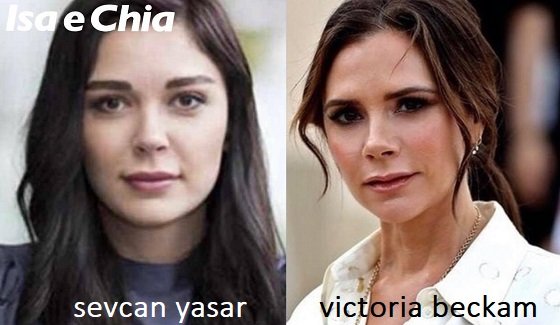 Somiglianza tra Sevcan Yasar e Victoria Beckam