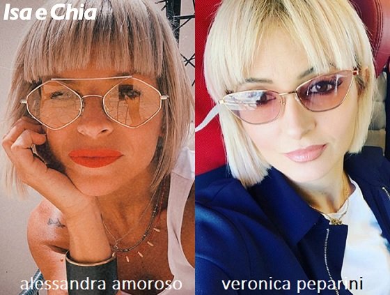 Somiglianza tra Alessandra Amoroso e Veronica Peparini