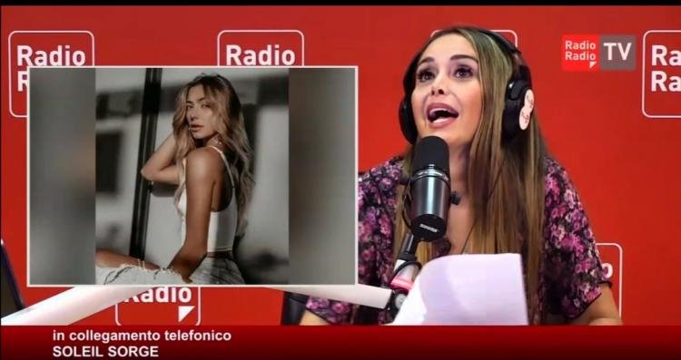 Soleil Sorge ospite in radio spiega perché non potrebbe mai nascere una storia con Andrea Iannone, rivela in che rapporti è attualmente con Jeremias Rodriguez e agli haters risponde…