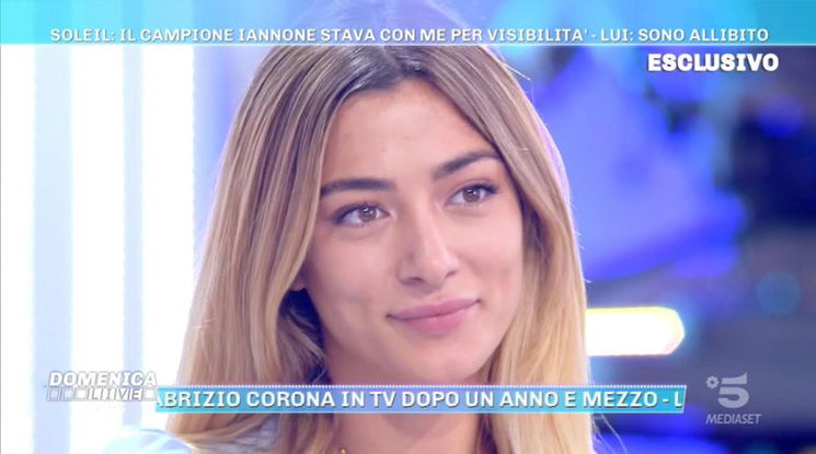 ‘Domenica Live’, Soleil Sorge rivela un dettaglio scottante su Andrea Iannone, poi confessa un flirt con un personaggio famoso. E a proposito delle accuse di aver organizzato la paparazzata… article-post