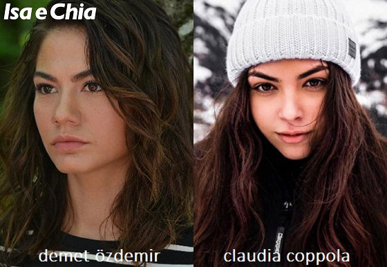 Somiglianza tra Claudia Coppola e Demet Özdemir di 'Daydreamer'