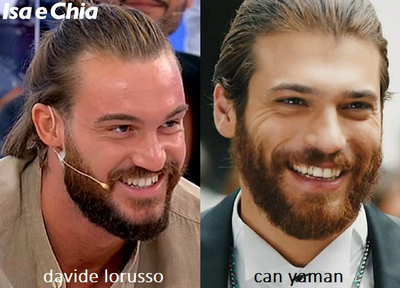 Somiglianza tra Davide Lorusso e Can Yaman