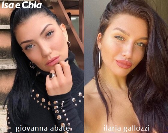 Somiglianza tra Giovanna Abate e Ilaria Gallozzi