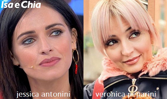 Somiglianza tra Jessica Antonini e Veronica Peparini