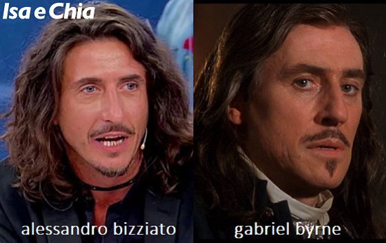 Somiglianza tra Alessandro Bizziato, cavaliere del Trono over di 'Uomini e Donne', e Gabriel Byrne