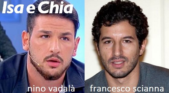 Somiglianza tra Nino Vadalà e Francesco Scianna