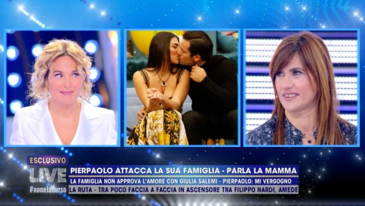 ‘Live – Non è la D’Urso’, la mamma di Pierpaolo Pretelli parla della storia che sta nascendo tra il figlio e Giulia Salemi article-post