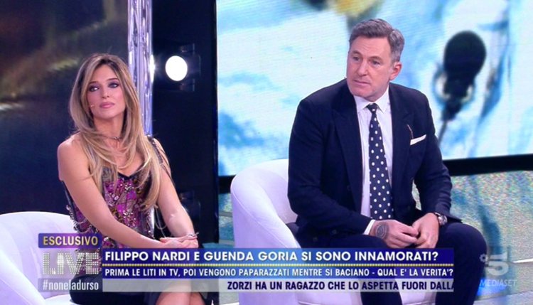 ‘Live – Non è la D’Urso’, Guenda Goria e Filippo Nardi chiariscono cosa c’è stato (davvero) tra di loro