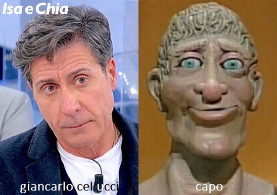 Somiglianza tra Giancarlo Cellucci, cavaliere del Trono over di 'Uomini e Donne', e Capo di 'Art Attack'