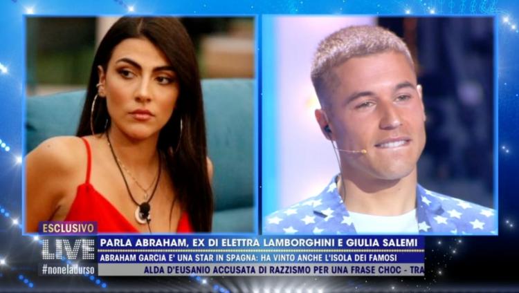 ‘Live – Non è la D’Urso’, Abraham Garcia racconta cosa c’è stato (davvero) tra lui e Giulia Salemi preview