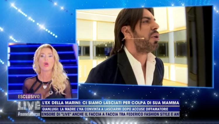‘Live – Non è la D’Urso’, Valeria Marini ai ferri corti col suo ex Gianluigi Martino: prima rifiuta il faccia a faccia, poi gli lancia una pesante accusa