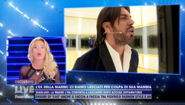 ‘Live – Non è la D’Urso’, Valeria Marini ai ferri corti col suo ex Gianluigi Martino: prima rifiuta il faccia a faccia, poi gli lancia una pesante accusa preview