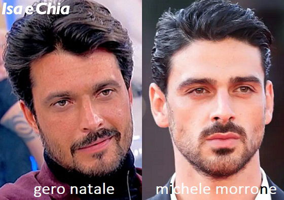 Somiglianza tra Gero Natale e Michele Morrone