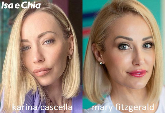 Somiglianza tra Karina Cascella e Mary Fitzgerald di Selling Sunset