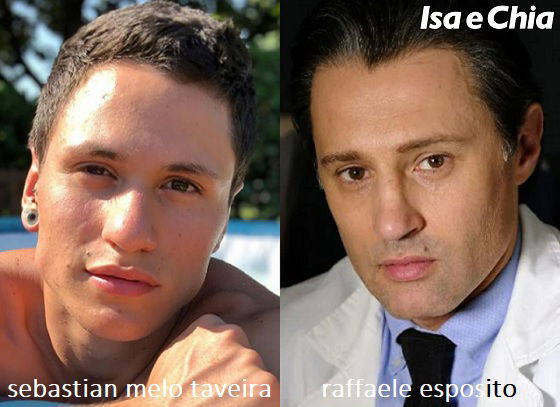 Somiglianza tra Sebastian Melo Taveira e Raffaele Esposito di Doc