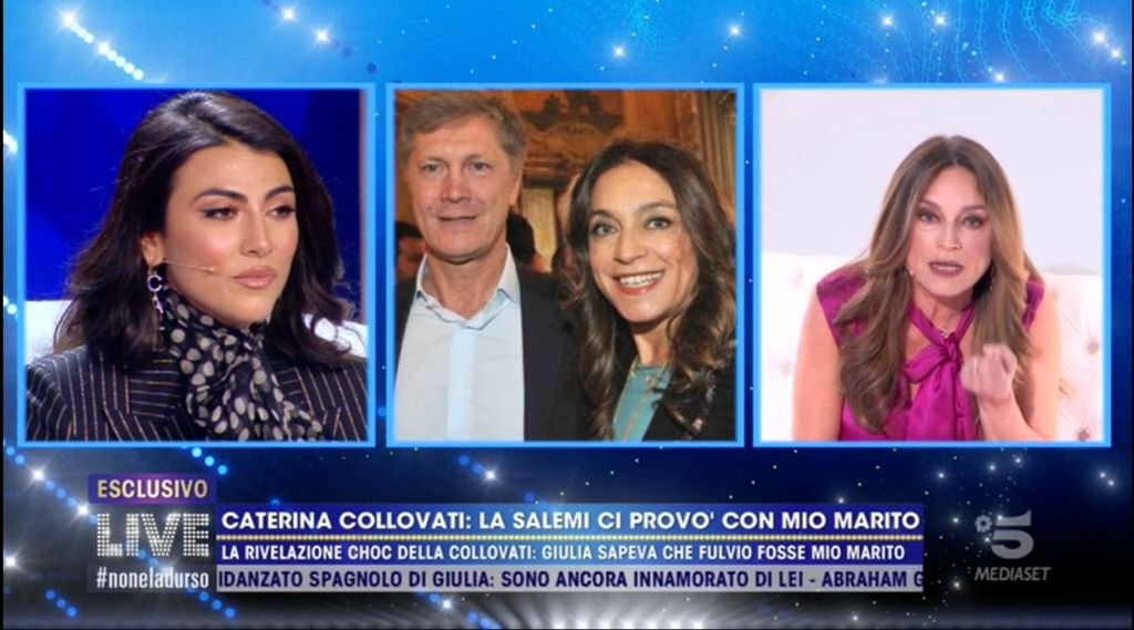 Live – Non è la D’Urso, Caterina Collovati choc contro Giulia Salemi: “Importuna gli uomini sposati”. Web in rivolta