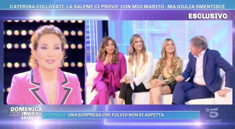 Domenica Live, dopo l’attacco di Caterina Collovati a Giulia Salemi ecco la verità di Fulvio Collovati preview