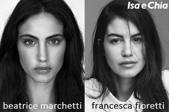 Somiglianza tra Beatrice Marchetti e Francesca Fioretti