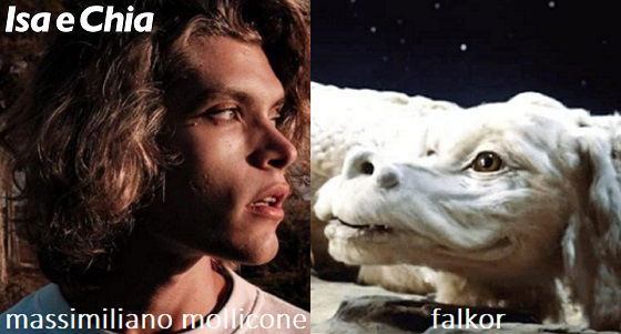 Somiglianza tra Massimiliano Mollicone e Falkor de La storia infinita