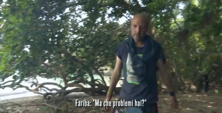 Isola 15, Ubaldo Lanzo contro Fariba Tehrani: “Mi ha tradito” preview