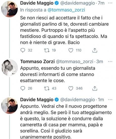 Twitter - Tommaso Zorzi Davide Maggio
