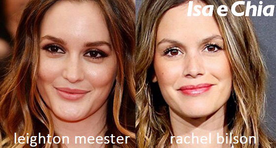 Somiglianza tra Leighton Meester e Rachel Bilson
