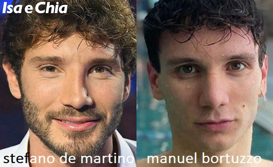 Somiglianza tra Stefano De Martino e Manuel Bortuzzo