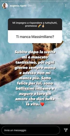 Rigotti - Instagram su Massimiliano Vanessa