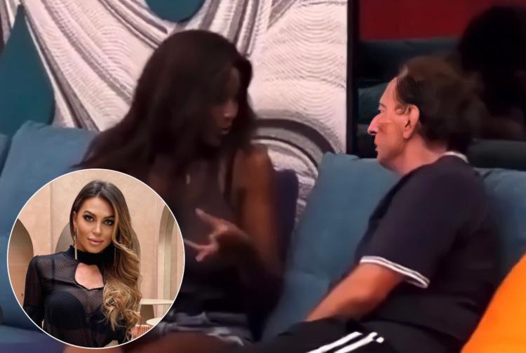 Gf Vip 6, Ainett Stephens mette un freno agli approcci di Amedeo Goria: “Diamoci una calmata!”. Ma fidanzata del giornalista sbrocca preview