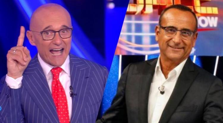 Gf Vip 6 vs Tale e Quale Show 11, ecco com’è andata la prima sfida d’ascolti tra Alfonso Signorini e Carlo Conti article-post