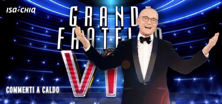Grande Fratello Vip 6, trentottesima puntata: commenti a caldo Grande Fratello Vip 6, trentottesima puntata: commenti a caldo