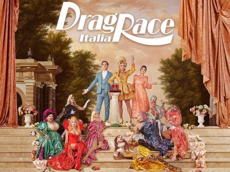 Drag Race Italia: ecco le 8 drag queen in gara e il promo con Tommaso Zorzi, Chiara Francini e la drag Priscilla