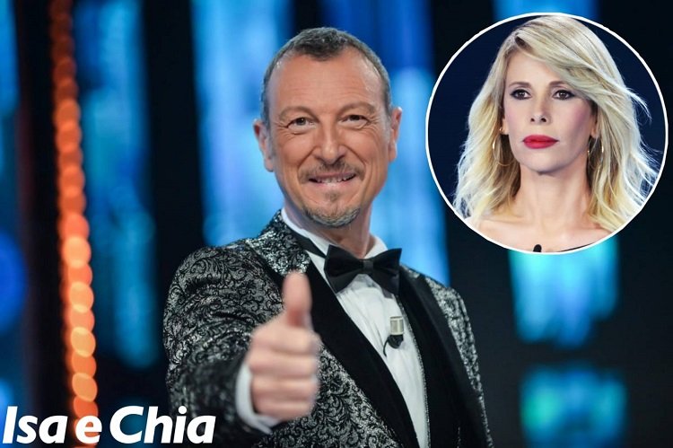 Sanremo 2022, Amadeus risponde a proposito delle voci su Alessia Marcuzzi co-conduttrice