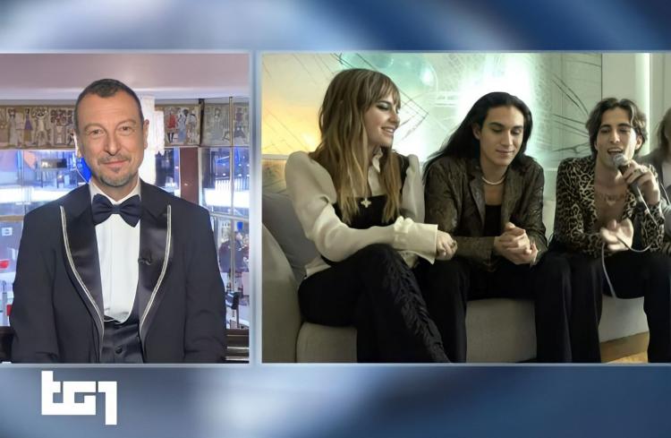 Sanremo 2022, i Maneskin super ospiti della prima puntata: l’annuncio di Amadeus preview