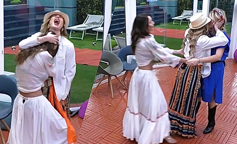 Gf Vip 6, timidi segnali di avvicinamento tra Delia Duran e Soleil Sorge (che riabbraccia Manila Nazzaro) preview