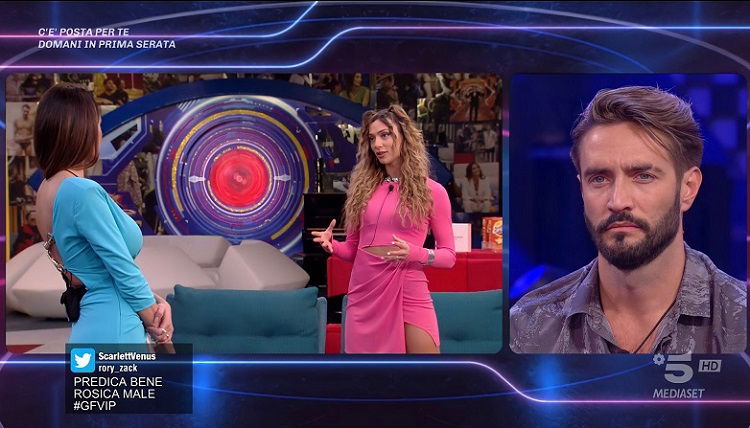 Gf Vip 6, trentaquattresima puntata: eliminata Carmen Russo, Delia Duran ha fatto il suo (discusso) ingresso nella Casa. I nominati sono… preview