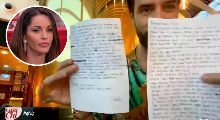 Gf Vip 6, Alex Belli mostra la lettera completa scritta per lui da Soleil Sorge e chiarisce la questione della ‘dipendenza’ di Delia Duran nei suoi confronti preview
