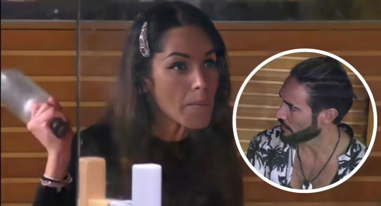 Gf Vip 6, confronto super trash tra Alex Belli e Delia Duran sul bacio con Barù: la venezuelana minaccia di spaccare una bottiglia preview