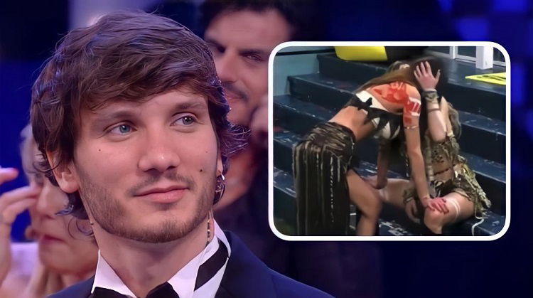 Gf Vip 6, l’eloquente reazione di Manuel Bortuzzo al bacio tra Soleil Sorge e Delia Duran preview