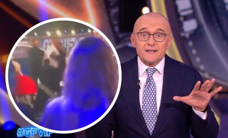 Gf Vip 6, un uomo fa irruzione in studio durante l’ultima diretta del reality: ecco chi è e perché lo ha fatto preview